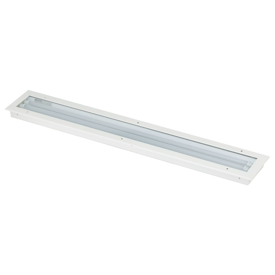 2 x LED tubes
white